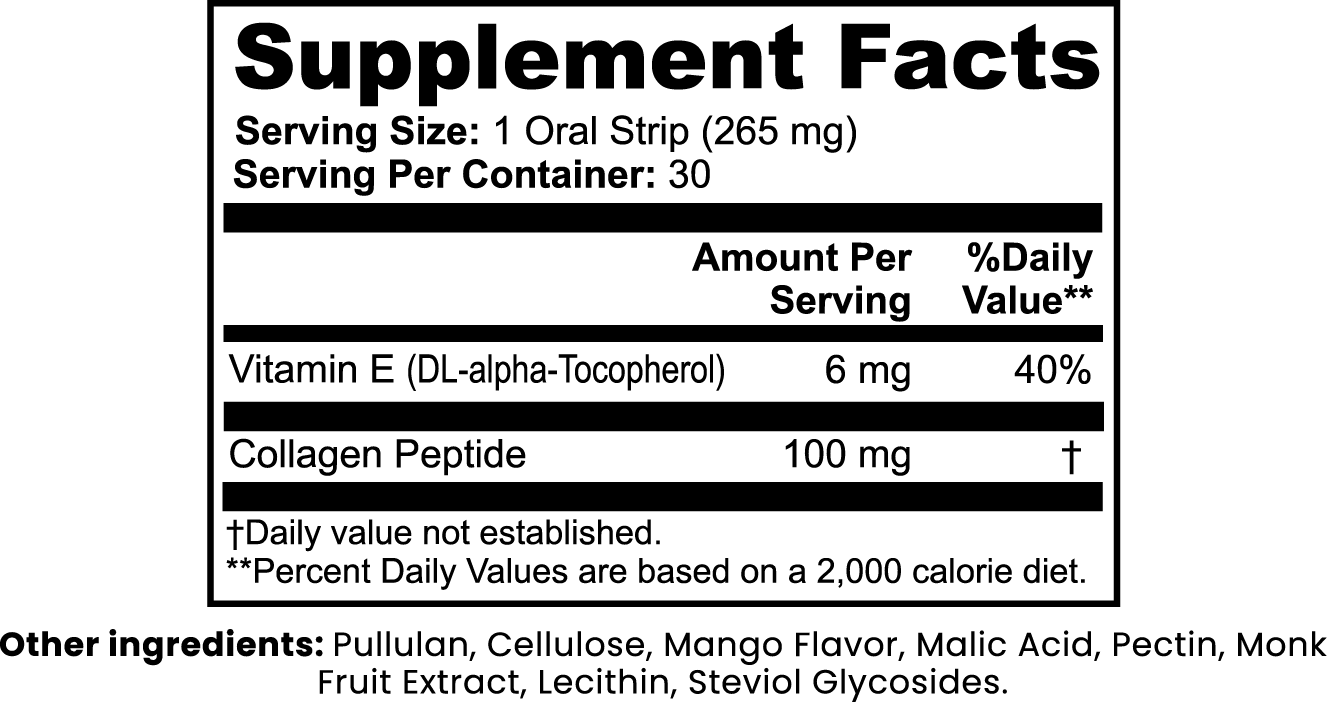 Stryō Glow · Bandes de beauté et de collagène