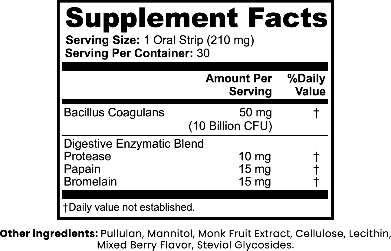 Stryō Zen · شرائط توازن الجهاز الهضمي