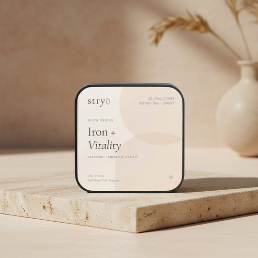 Stryō Glow · Iron & Vitality Strips